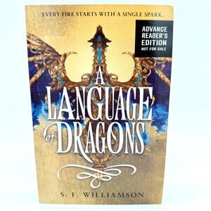 A Language of Dragons ARC Advance Reader Edition SF Williamson Fantasy Book